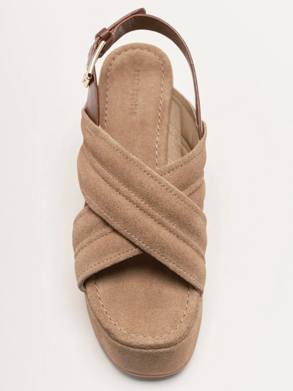 FREE PEOPLE Skyline Platforms / Fawn Suede
